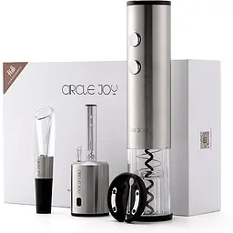 Набір для вина Circle Joy CJ-TZ02 - Decanter Aerator + Wine Stopper + Bottle Opener - мініатюра 4