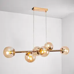 Люстра модерн Levistella 7521010-6 GD+BR