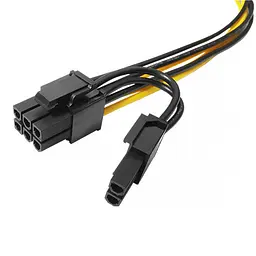 Кабель живлення для відеокарти ATX 6pin на 8pin, M/M 50см - мініатюра 3