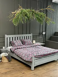 Постільна білизна євро Dushka Home Сатин Плюш 21459 200х220 см - мініатюра 5