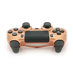 Геймпад джойстик Doubleshock Wireless PS4 Double Motor Vibration DualShock 4 Gold - мініатюра 2