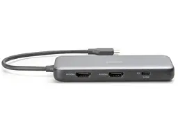 Мультипортовий адаптер Digitus USB-C 8-port Docking Station (DA-70915) - мініатюра 3