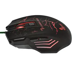 Ігрова миша c підсвічуванням геймерські миші провідні USB Gaming Mouse X7 RGB 4800 dpi - мініатюра 4