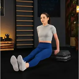 Степ платформа Trex Sport TX-038PAS до аеробіки 3-рівнева чорна - мініатюра 6