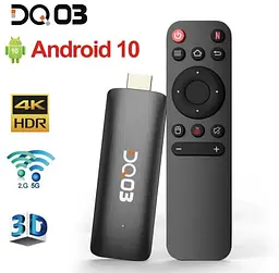 Смарт-ТВ-приставка Android SmartTV Box FDQ DQ-3 2/16 Гб 4K TV Stick - мініатюра 2