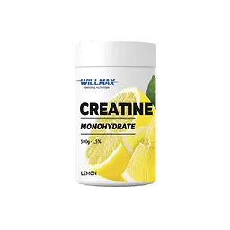 Креатин Willmax Creatine Monohydrate, 500 грам - Лимон