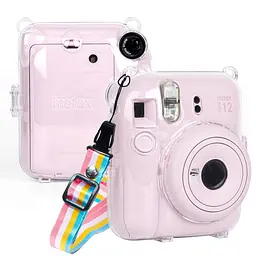 Чохол для фотоапарата Fujifilm Instax Mini 12 Прозорий - мініатюра 3
