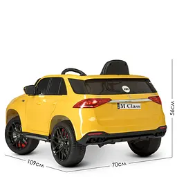 Дитячий електромобіль Bambi M 4781EBLRS-6 Mercedes-Benz до 25 кг - мініатюра 2