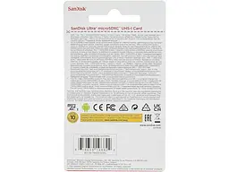 Карта пам'яті SanDisk Ultra microSDXC UHS-I U1 V30 A2 512 GB (SDSQUNR-512G-GN3MN) - мініатюра 3