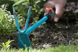 Сапка ручна Gardena Combisystem Classic Ergo 5 см, 2 зуба (08913-20) - мініатюра 4