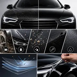 Антигравійна захисна бронеплівка за лекалами для Audi A5 F5 2016-2019 - повний кузов - мініатюра 3