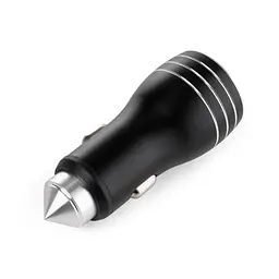 Зарядний пристрій Vinga QC3 Quick Dual USB Car Charger aluminium 18W Max (VCCQAABK) - мініатюра 2