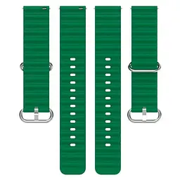 Універсальний ремінець для смарт-годинників Ocean Band 22mm Green [84196] - мініатюра 3