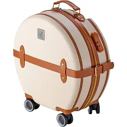 Валіза Semi Line 20" S Ecru/Brown (T5670-2)