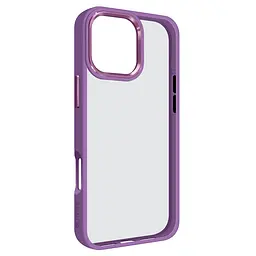 Чехол для Apple iPhone 16 Pro Max, UNIT2, фиолетовый, ударопрочный, прозрачный противоударный чехол-накладка из TPU и поликарбоната (PC), с защитными бортиками, защита всего корпуса от ударов и царапин, ArmorStandart (ARM78768)