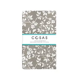 Комплект постільної білизни Cosas сімейний BEIGE FLOWERS 2 x 160 x 220 см (FlowersWhiteBeige_Quartz_160x2) - мініатюра 7