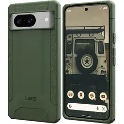 Оригінальний протиударний чохол UAG Scout для Google Pixel 8 (6.2") Olive Drab 614318117272 - мініатюра 5