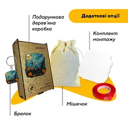 Пазл деревяний Happy Halloween, А5, Картонна коробка 35 елементів - мініатюра 5