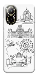 TPU чехол Demsky Kharkiv spirit для Realme C67 4G