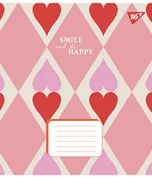 Набір зошитів Yes Smile and be happy А5 в лінійку 48 аркушів 10 шт. (767392) - мініатюра 5