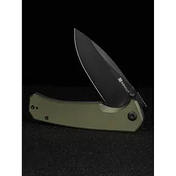 Ніж складаний Sencut Skarnax S24025-2 зелений G10, чорне лезо - мініатюра 10