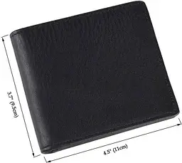 Чоловічий шкіряний гаманець Vintage 9,5х12 см acs0018161 - мініатюра 3