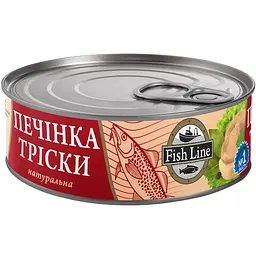 Печінка тріски Fish Line 230 г