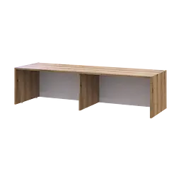 Антресоль Doros Ронді Дуб Артізан/Кашемір 4 ДСП 160х52х41 (80737833) - мініатюра 3