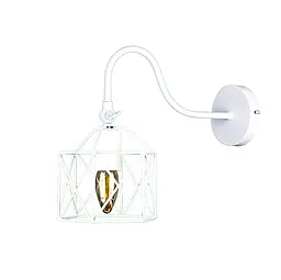 Светильник настільний Levistella 756WPR101F3-1 WH, E27, 60W, білий метал, стиль лофт