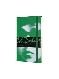 Записник Moleskine Bob Dylan середній, Лінійка Зелений (LEBDQP060A)