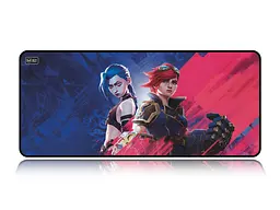 Великий килимок для мишки WorkPlaceShop Me Arcane Jinx & Vi 1200 x 500 мм