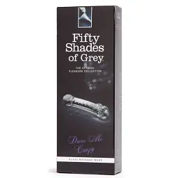 Скляний фалоімітатор Fifty Shades of Grey Drive Me Crazy 19 см прозорий - мініатюра 7