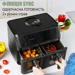 Мультипіч QUIN Air Fryer Dual Zone YJ-1102AV [173120] - мініатюра 4