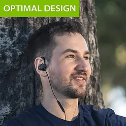 Навушники провідні Avantree E171Wired Sports Earphones Black - мініатюра 4