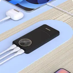 Power Bank Dudao K12 10000mAh 22.5W PD+QC LED Black UA - мініатюра 3