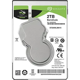 Накопичувач HDD 2.5" SATA 2.0TB Seagate BarraCuda 5400rpm 128MB (ST2000LM015)