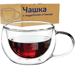 Чашка SnT, з подвійною стінкою, 1 шт., 200 мл (202-21) - мініатюра 2