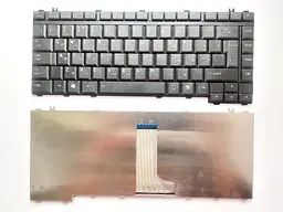 Клавіатура для ноутбуків Toshiba Satellite A200, A300, L300, M300 чорна матова RU/US