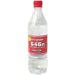 Розчинник MASTER COLOR 900мл 560г 646 б/п