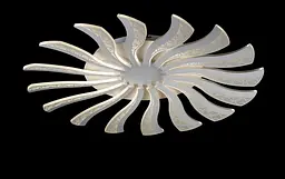 Люстра стельова LED Splendid Ray LK39265/16 BIG, 160W, білий, сучасний стиль, з пультом, 80 см - мініатюра 6