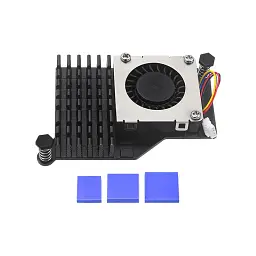 Радіатор охолодження для Мікро ПК Raspberry Pi з вентилятором для Raspberry Pi 5 (RA800) - мініатюра 1