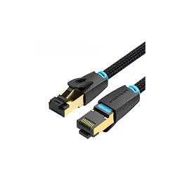 Патч-корд Vention 3 м, S/FTP Cat. 8 RJ-45 чорний (IKGBI)
