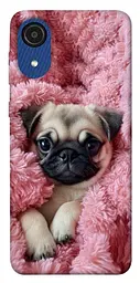 TPU чохол Demsky Мопс у ніжностях для Samsung Galaxy A03 Core