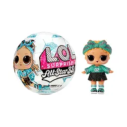 Ігровий набір з лялькою L.O.L. Surprise All-Star BBs S3 Футболістки, в асортименті (572 671) - мініатюра 4