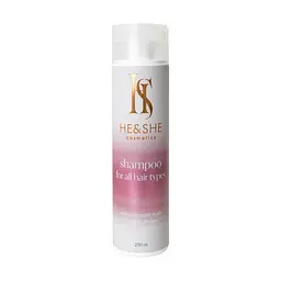 Шампунь для всіх типів волосся He&She cosmetics 250 мл
