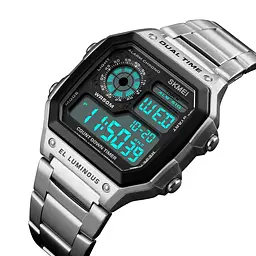 Наручний годинник 1335SI Silver Skmei acs0030803 - мініатюра 3