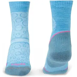 Шкарпетки Bridgedale Hike UL T2 Merino Performance Crew Wmns Blue S (1053-710288.436.S) - мініатюра 2