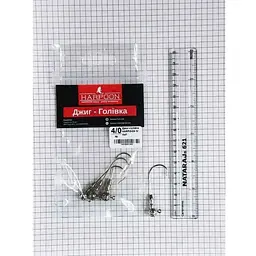 Джиг-головка HARPOON 5г №4/0 (4шт/уп)