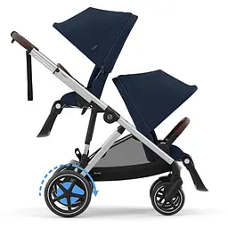 Коляска Cybex eGazelle S SLV Ocean Blue (524000529) - мініатюра 5