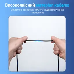 Кабель Vention COVBF USB-C - Micro-USB 1 м чорний (COVBF) - мініатюра 12